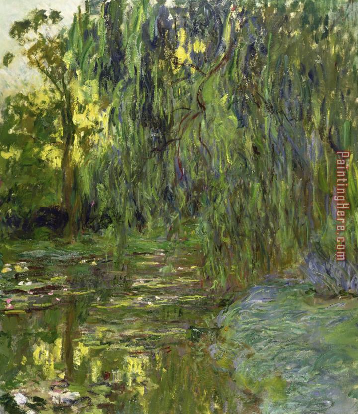 Claude Monet Weeping Willows The Waterlily Pond At Giverny